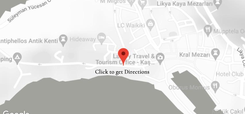 kas old town hotel map